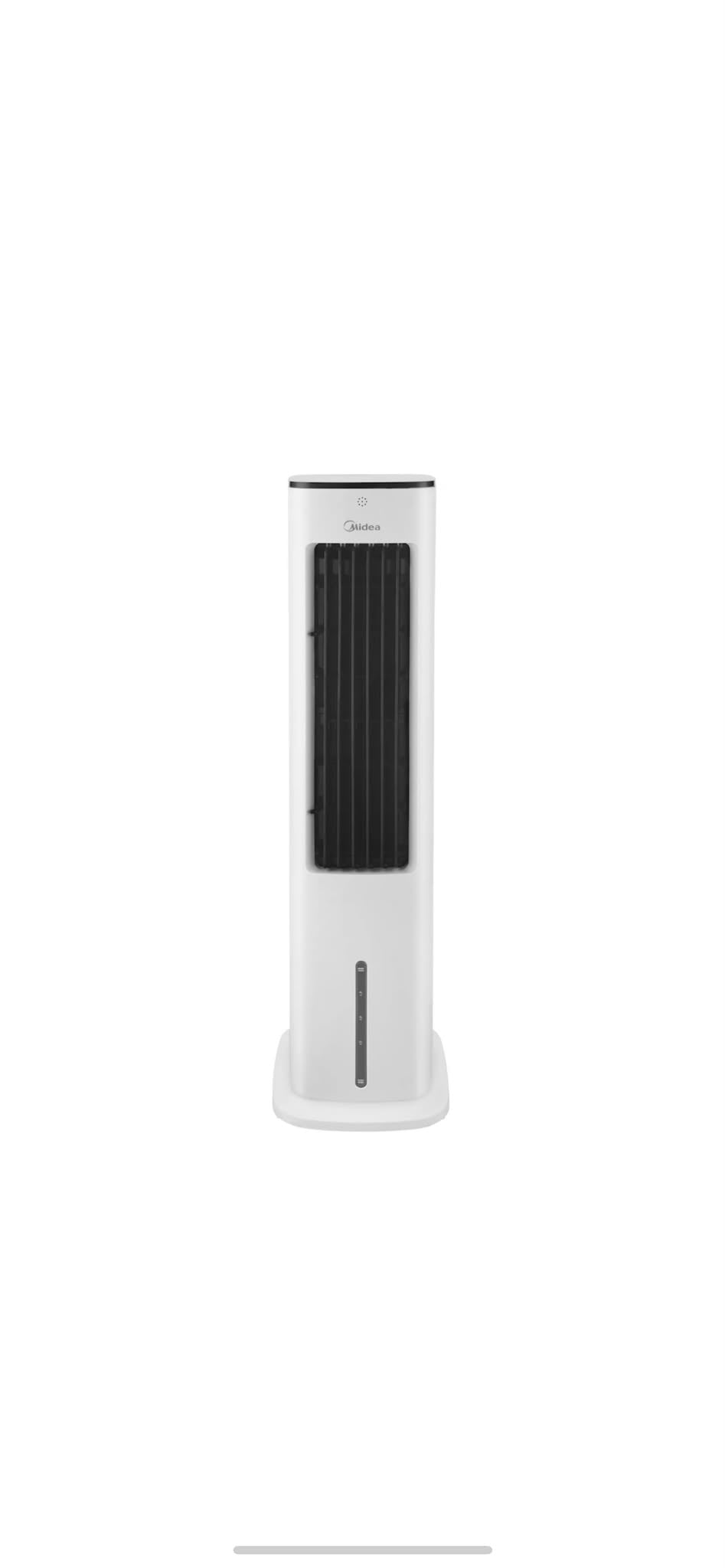 Racitor de aer mobil Midea 6000, ventilator cu racire pe apa 5 l, umidificator si ionizare, fara tub de evacuare, debit 355 m³/h
