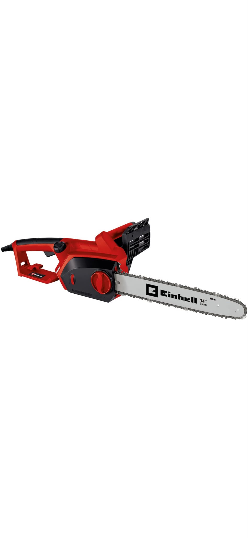 Drujba electrica (fierastrau) cu lant Einhell GH-EC 1835,putere 1800 W,lungime lama 35 cm,lama si lant Einhell, mecanism de actionare metallic
