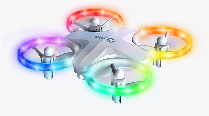 Dronă cu LED-uri pentru copii HS180