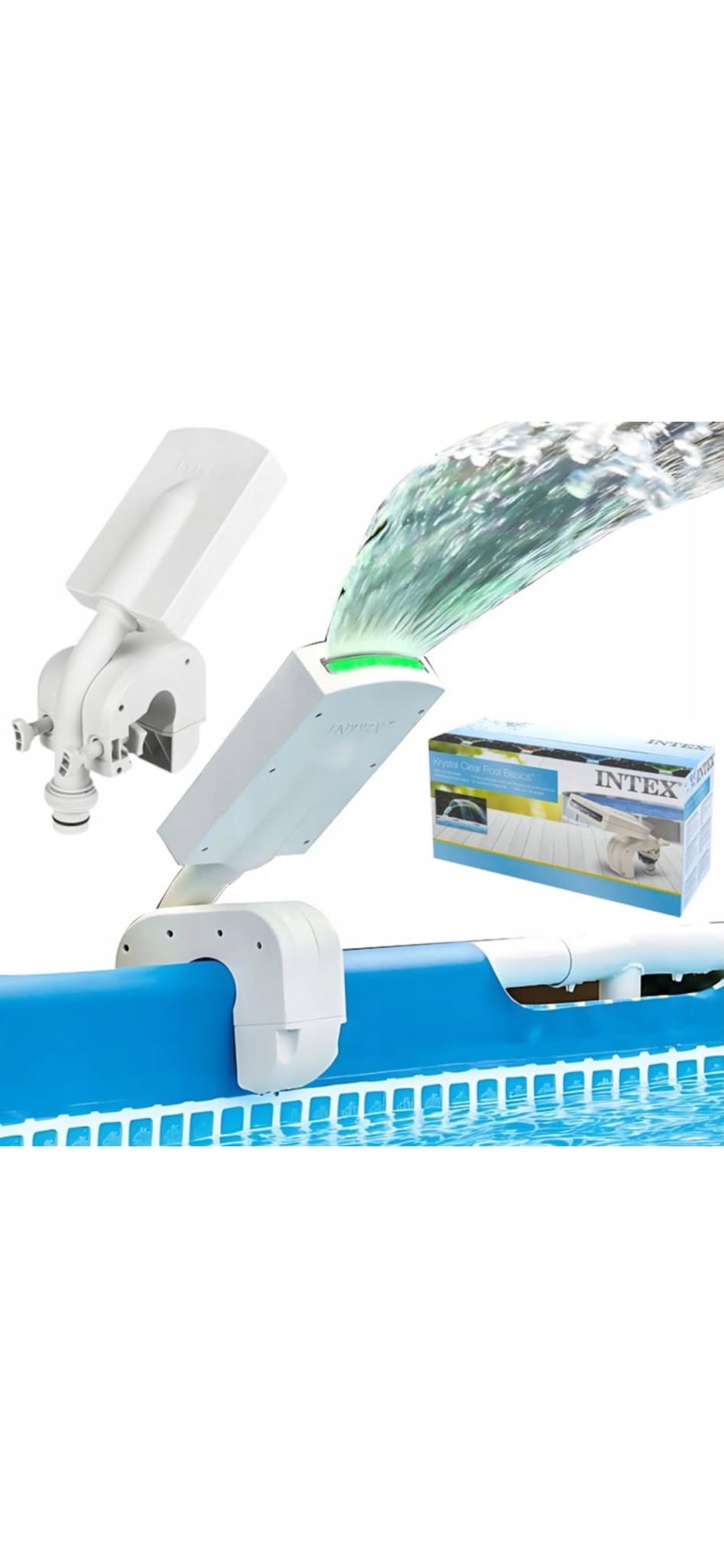 Fantana LED Intex 28089 colorata iluminare 4 culori 1,97kg